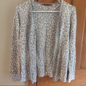 Leopard Print Cardigan